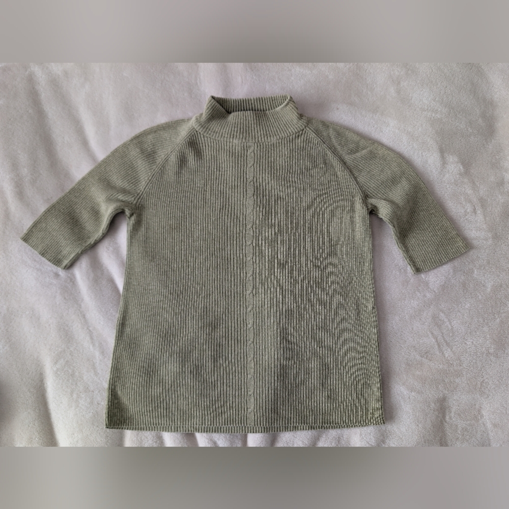 Tussan Silk Ribbed Top
